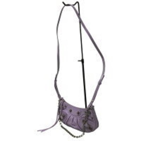 Balenciaga LE CAGOLE Le Cargo Chain Shoulder Bag Lavender - Picture 1 of 8